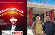 Aliansi Pemuda Muslim Bengkulu Laporkan Dugaan Penistaan Agama ke Polda Bengkulu